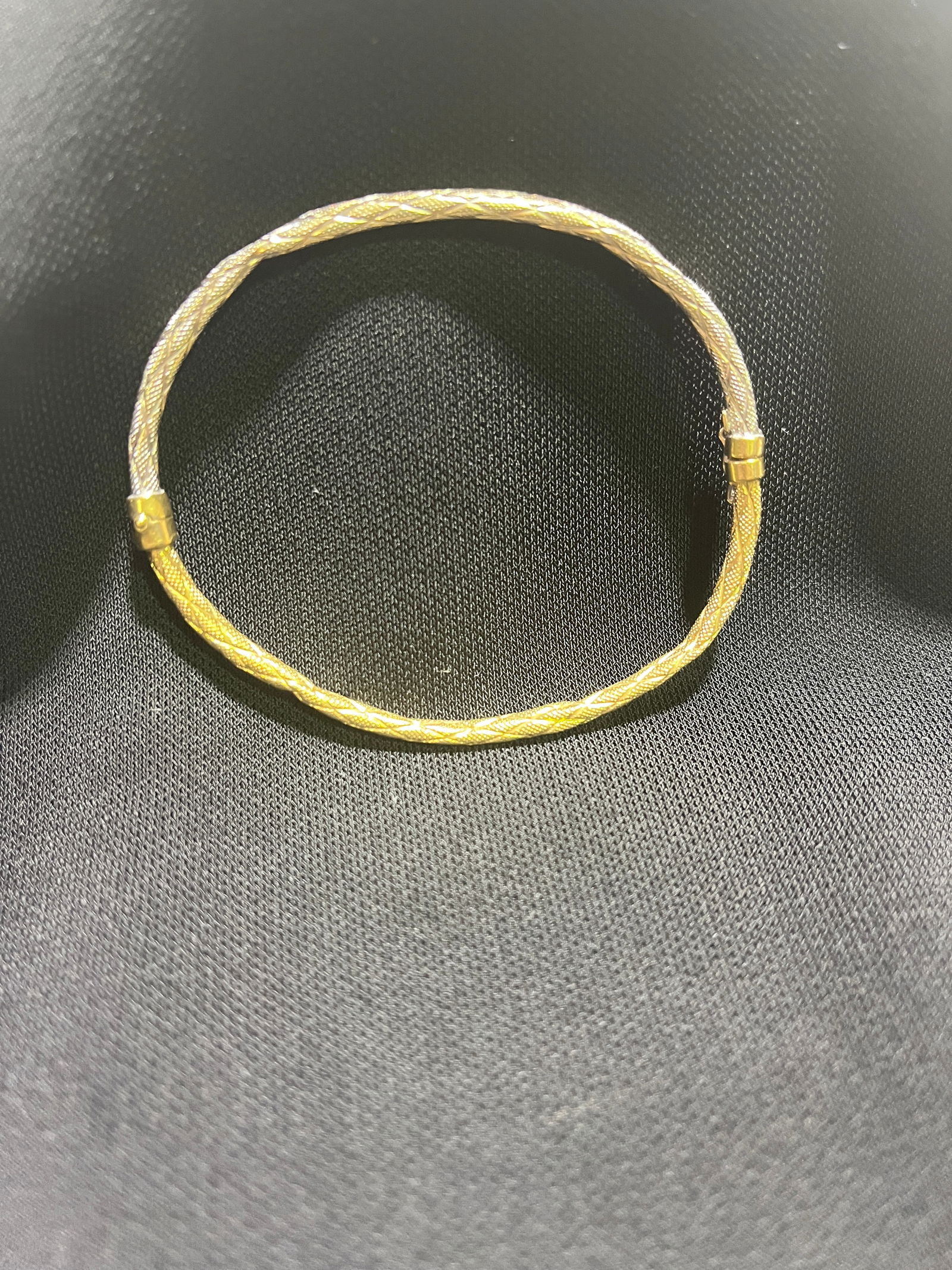 HJ159 18K YELLOW AND WHITE GOLD