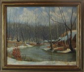 H.L. JORGENSEN OIL ON CANVAS,