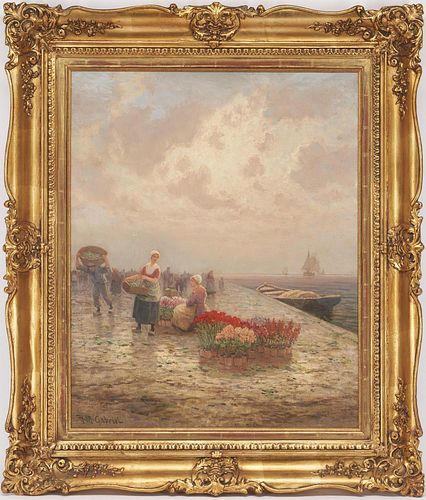 H.M. GABRIEL O/C PAINTING,