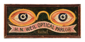 H.N. WEIL OPTICAL PARLOR SIGN