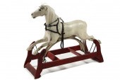 HOBBY HORSE - 19th c. carved a