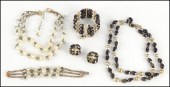 HOBE GLASS AND GOLD TONE BEAD
