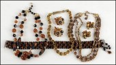 HOBE TRIPLE-STRAND BEAD NECKLA