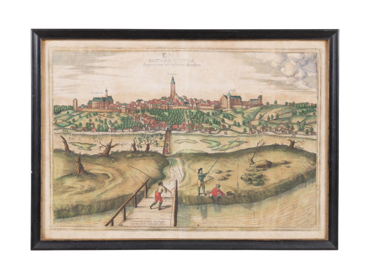 HOEFNAGEL, ENGRAVING "AUSTRIAE