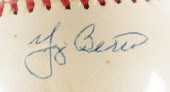 HOF YOGI BERRA SIGNED BASEBALL