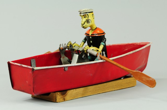 HOGE SAILOR ROWBOAT Lithographed