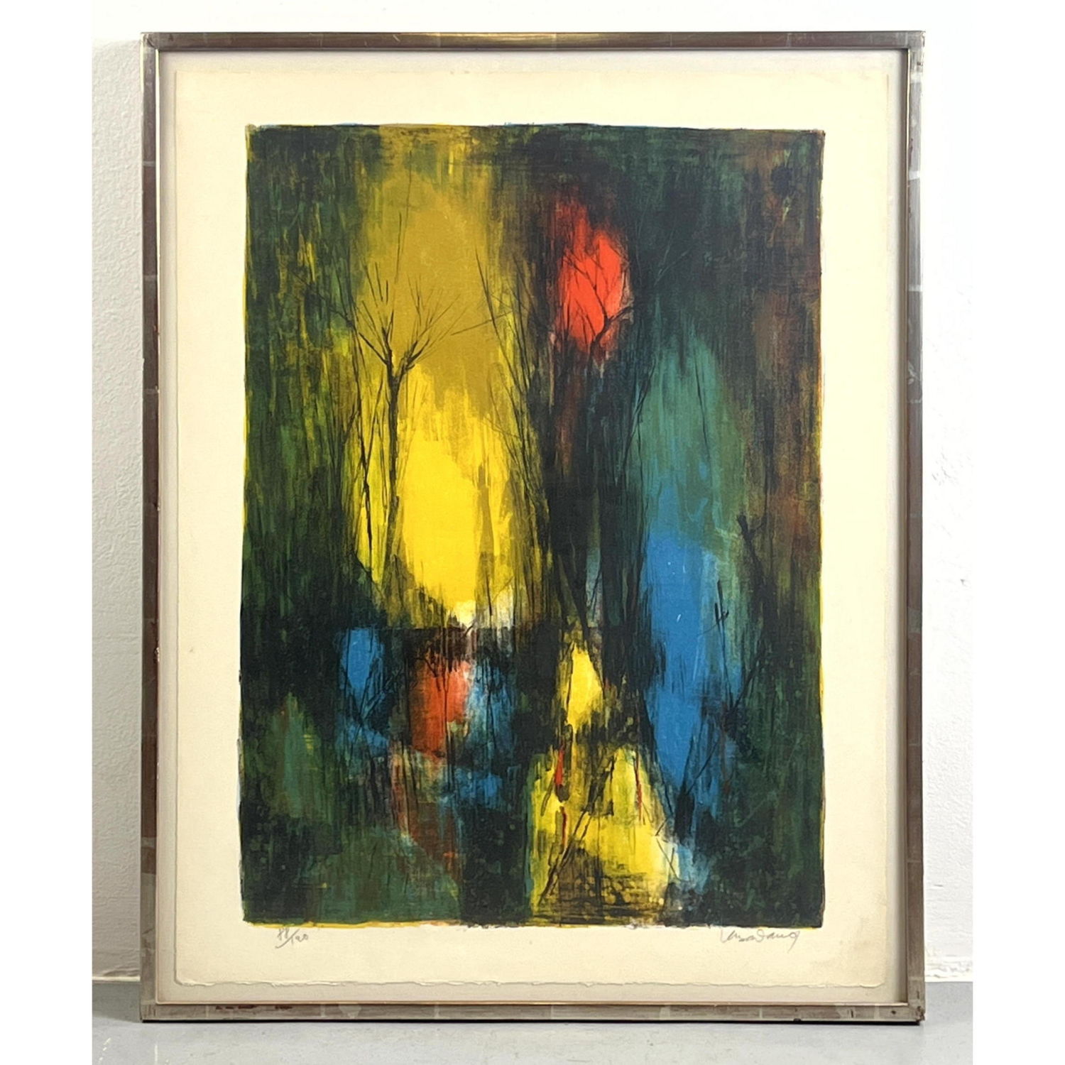 HOI LEBADANG Abstract Modern Print.