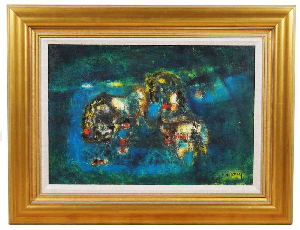 HOI LEBADANG COMPOSITION OIL ON