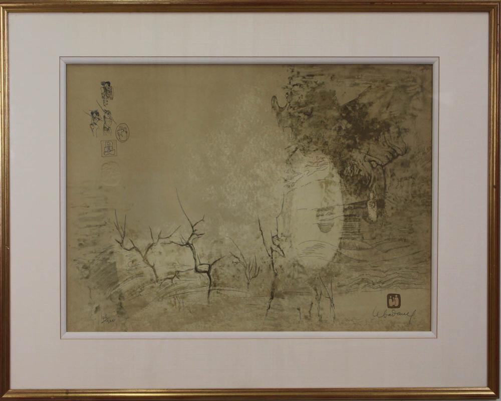 HOI LEBADANG LITHOGRAPH WITH