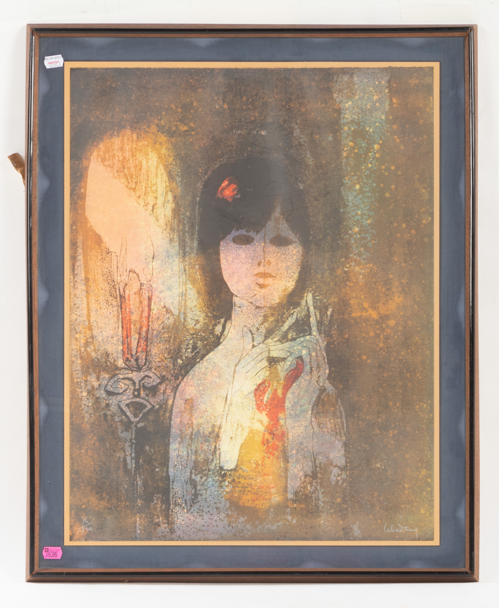 HOI LEBADANG. PENSIVE GIRL, COLOR