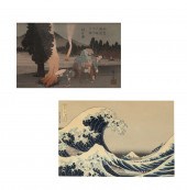 HOKUSAI AND HIROSHIGE, TWO REN