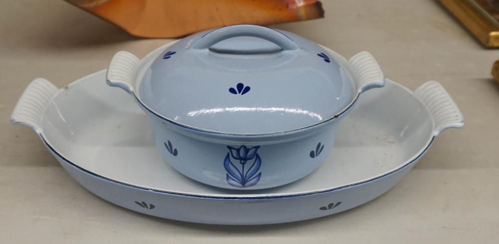 HOLLAND ENAMELED IRON OVAL