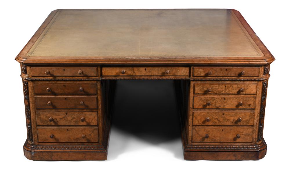 HOLLAND & SONS FIGURED WALNUT