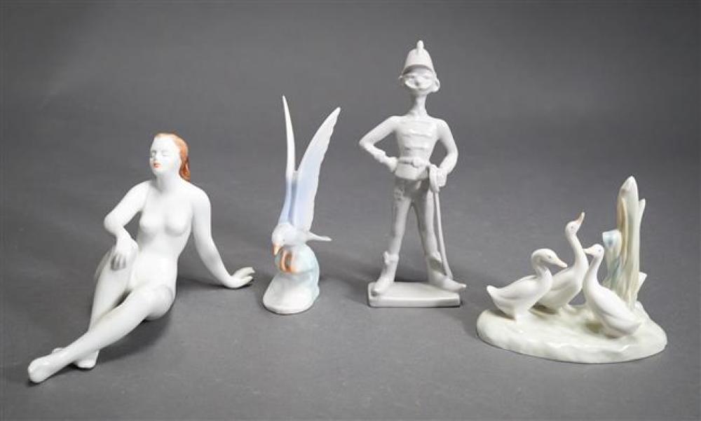 HOLLOHAZA FIGURE OF A NUDE WOMAN, A