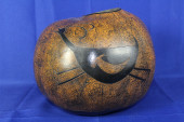 HOLLOWED GOURD POT FEATURING C