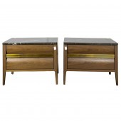 HOLLY HUNT, OSLO BEDSIDE TABLE