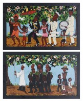 HOLLY SARRE TWO OILS ON BOARDH