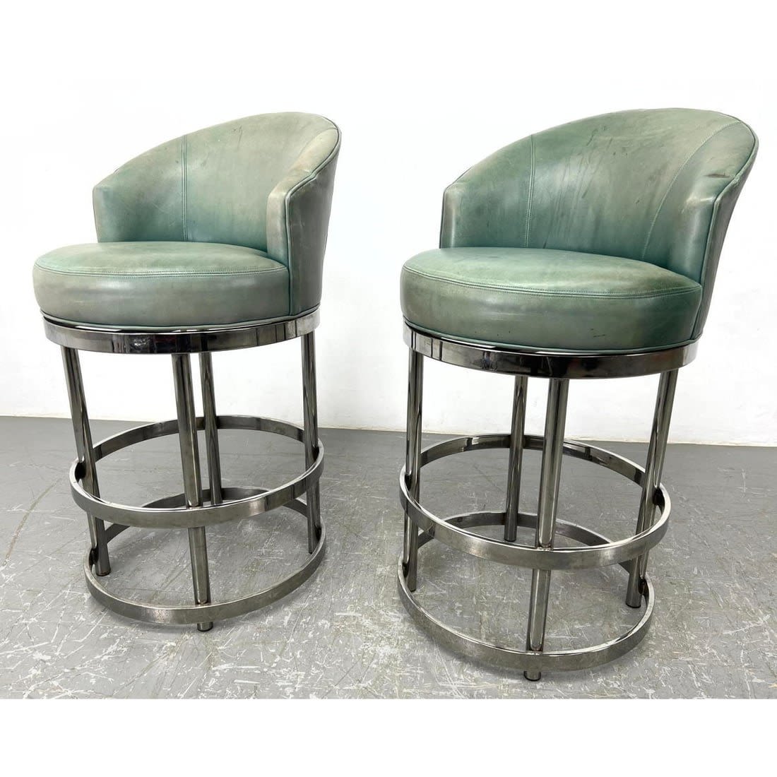 Hollywood Glam Leather and Chrome