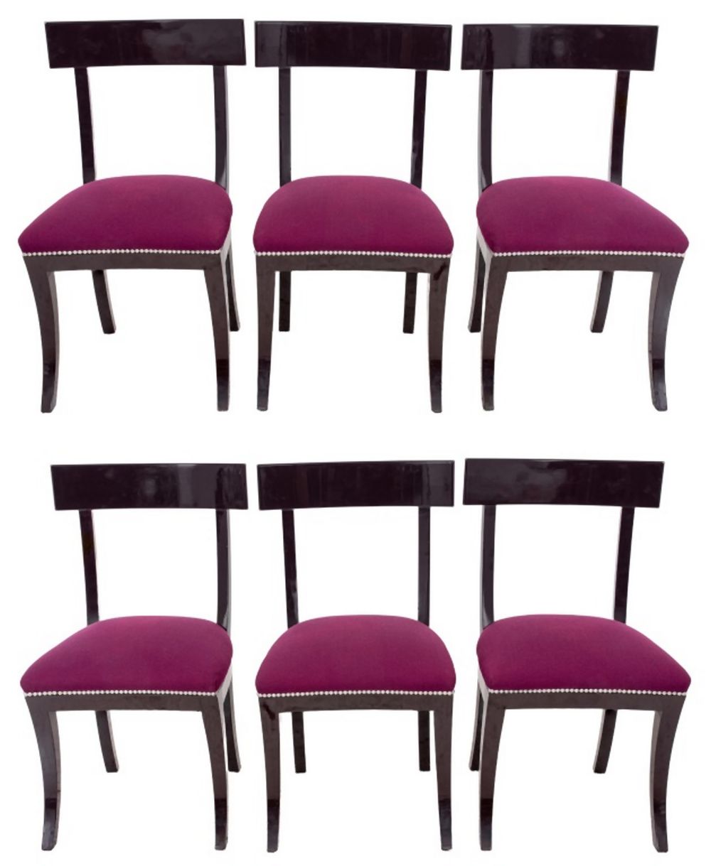 HOLLYWOOD REGENCY BLACK LACQUERED