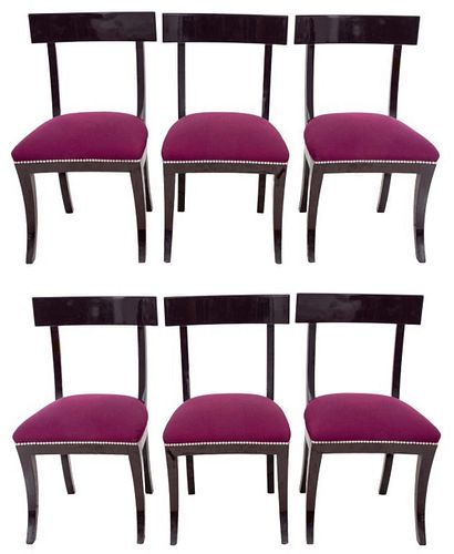 HOLLYWOOD REGENCY BLACK LACQUERED