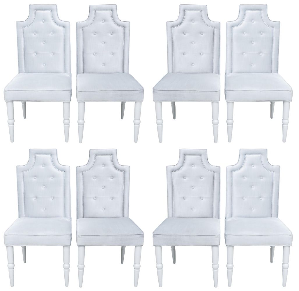 HOLLYWOOD REGENCY BUTTON TUFTED