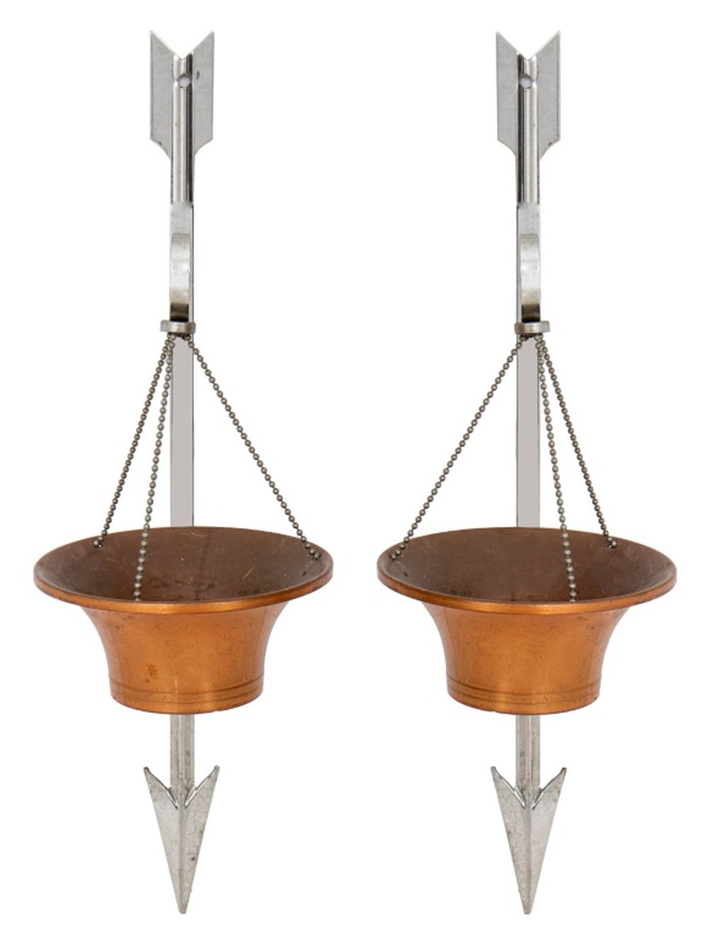 HOLLYWOOD REGENCY CHROME & COPPER