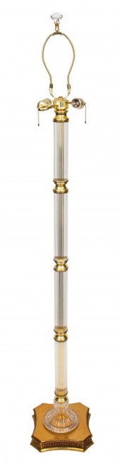 HOLLYWOOD REGENCY GLASS & GOLD