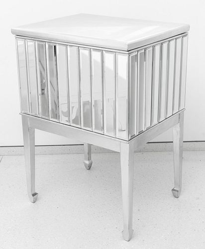 HOLLYWOOD REGENCY MIRRORED &AMP;