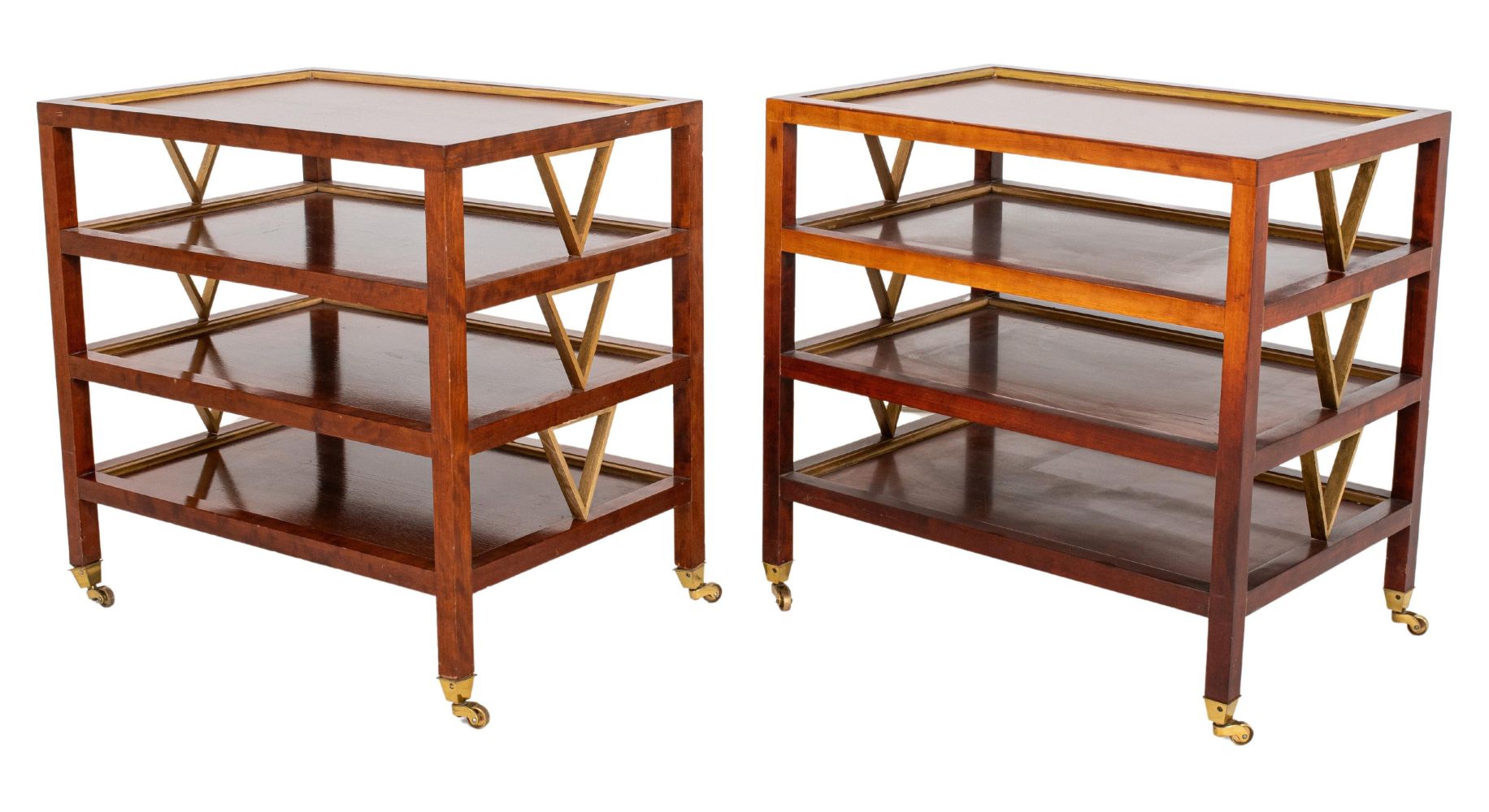 HOLLYWOOD REGENCY PARCEL GILT