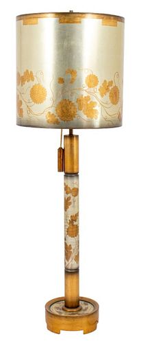 HOLLYWOOD REGENCY SILVERED &AMP;