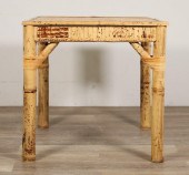 HOLLYWOOD REGENCY STYLE BAMBOO