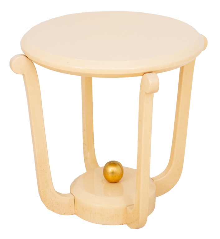 HOLLYWOOD REGENCY STYLE CREAM