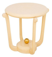 HOLLYWOOD REGENCY STYLE CREAM