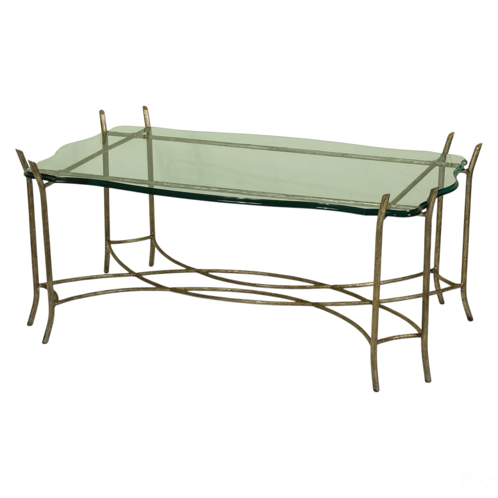 HOLLYWOOD REGENCY STYLE FAUX BOIS
