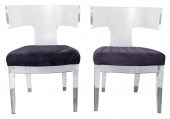 HOLLYWOOD REGENCY STYLE LUCITE