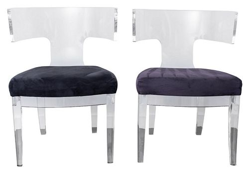 HOLLYWOOD REGENCY STYLE LUCITE