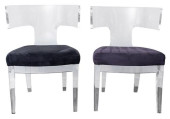 HOLLYWOOD REGENCY STYLE LUCITE