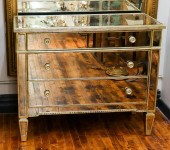 HOLLYWOOD REGENCY STYLE MIRROR