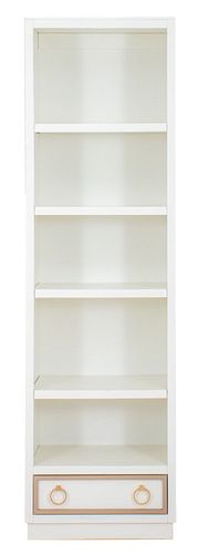 HOLLYWOOD REGENCY STYLE WHITE &AMP;