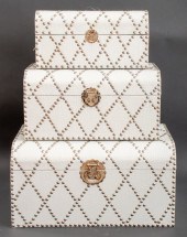 HOLLYWOOD REGENCY STYLE WHITE