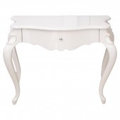 HOLLYWOOD REGENCY WHITE LACQUE