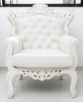 HOLLYWOOD REGENCY WHITE VEGAN