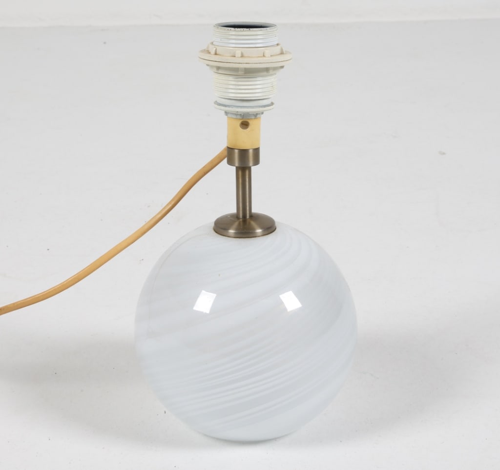 HOLMEGAARD 'MISTY' GLASS TABLE LAMP