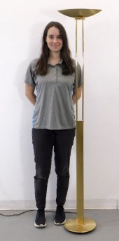 HOLTKOETTER LEUCHEN BRASS FLOO