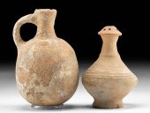 HOLY LAND JUGLET + 12TH C. KHM