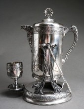HOMAN SILVER PLATE BEVERAGE PO