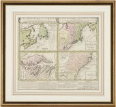 HOMANN MAP, BRITISH TERRITORIE