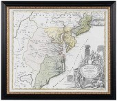 HOMANN - MAP OF VIRGINIA, MARY