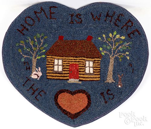 HOME IS WHERE THE HEART IS HOOKED