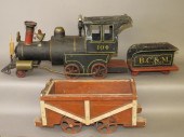 HOMECRAFTED RIDE-ON TOY STEAM